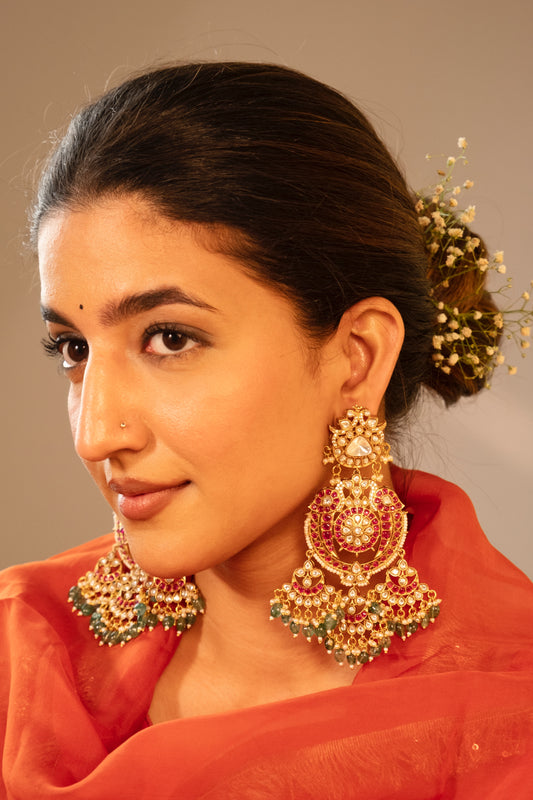 Pre Order- Sitara Chaandbaali Earrings