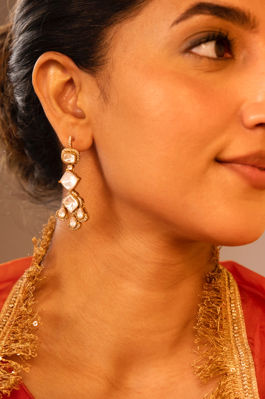 Nimai Polki Dangler Earrings