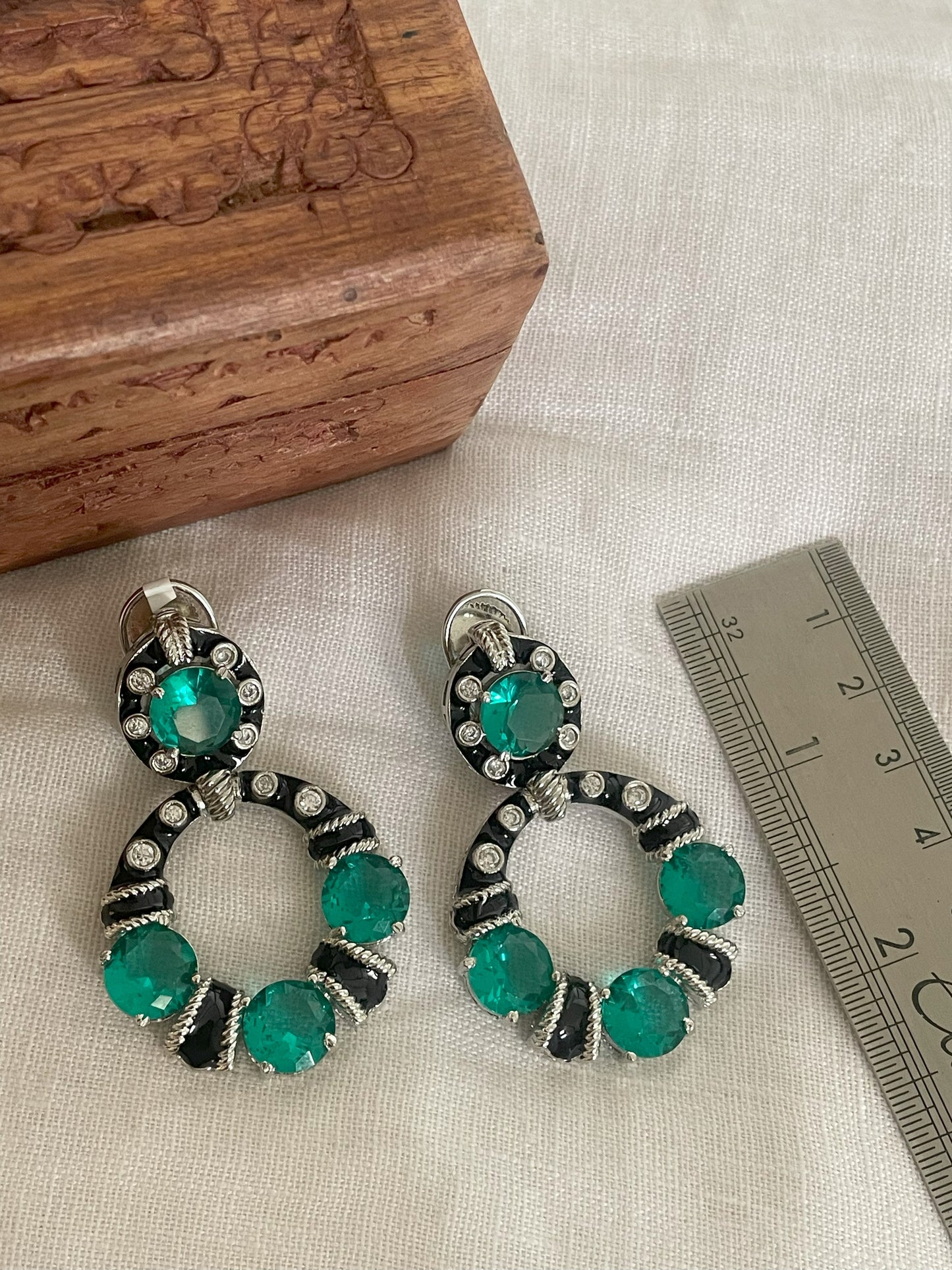 Shail Emerald Earrings