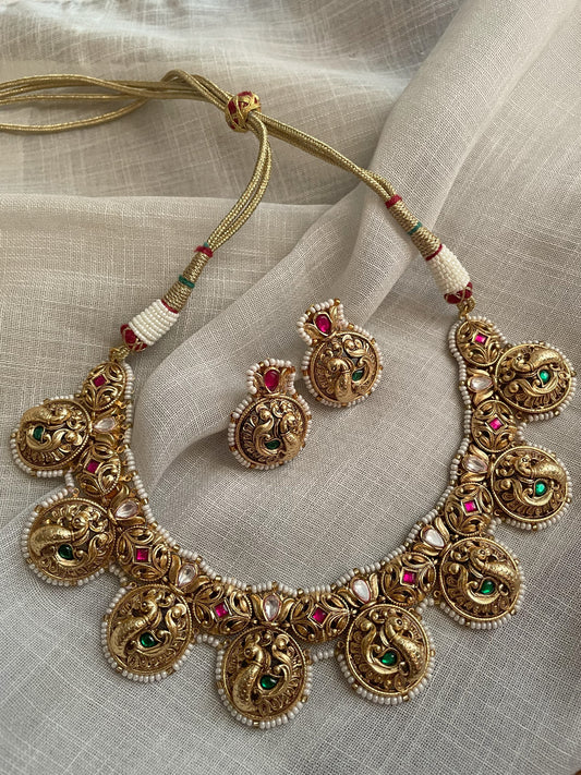 Revati Antique Necklace Set