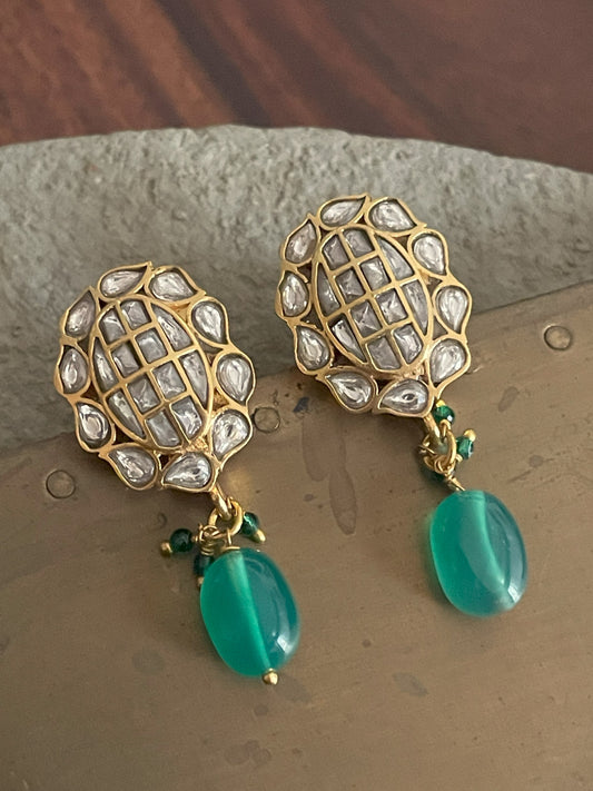 Maitri Polki Stud Earrings