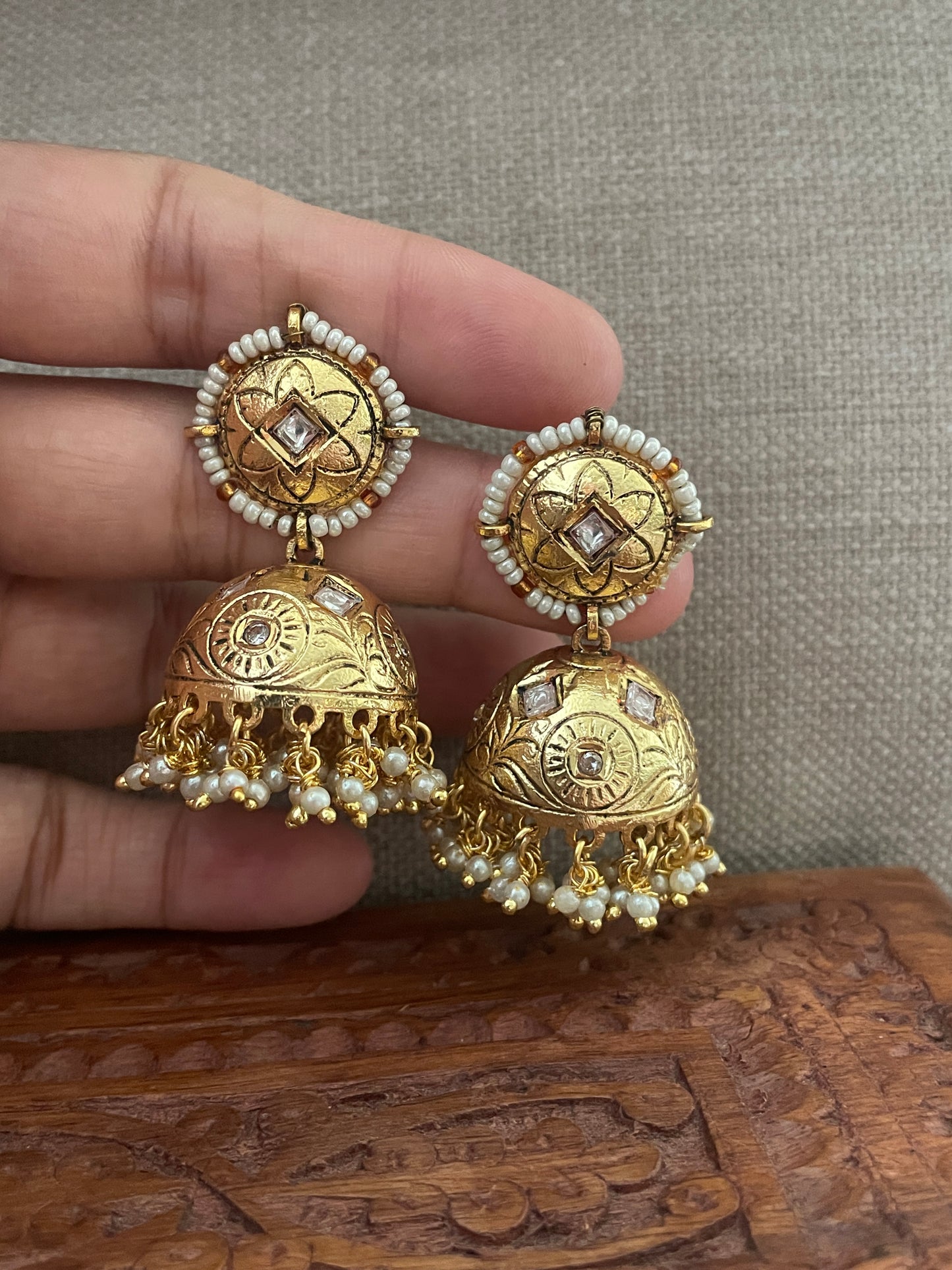 Veda Polki Jhumki