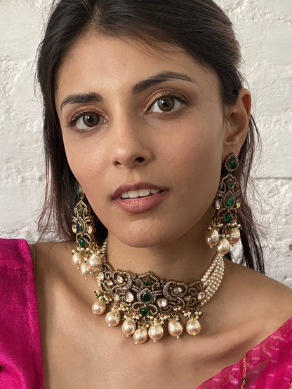 Maharani Mira Victorian Necklace Set