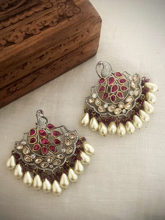 Jaipur Peacock Earrings
